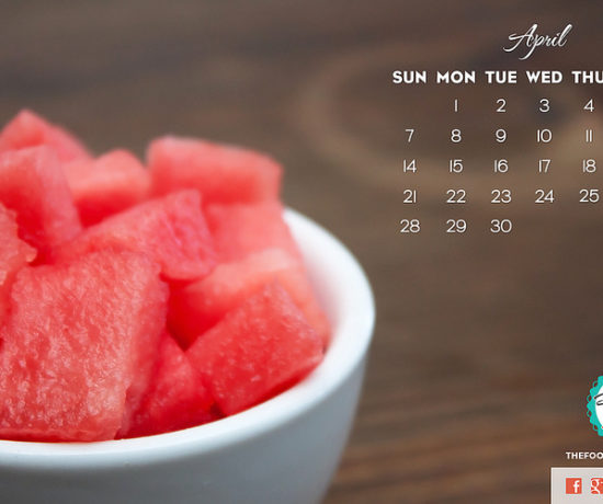 June 2015 Wallpaper Collection | The Foodies' Kitchen