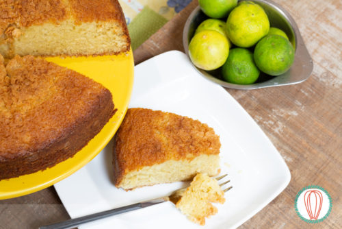 Olive Oil & Lime Cake